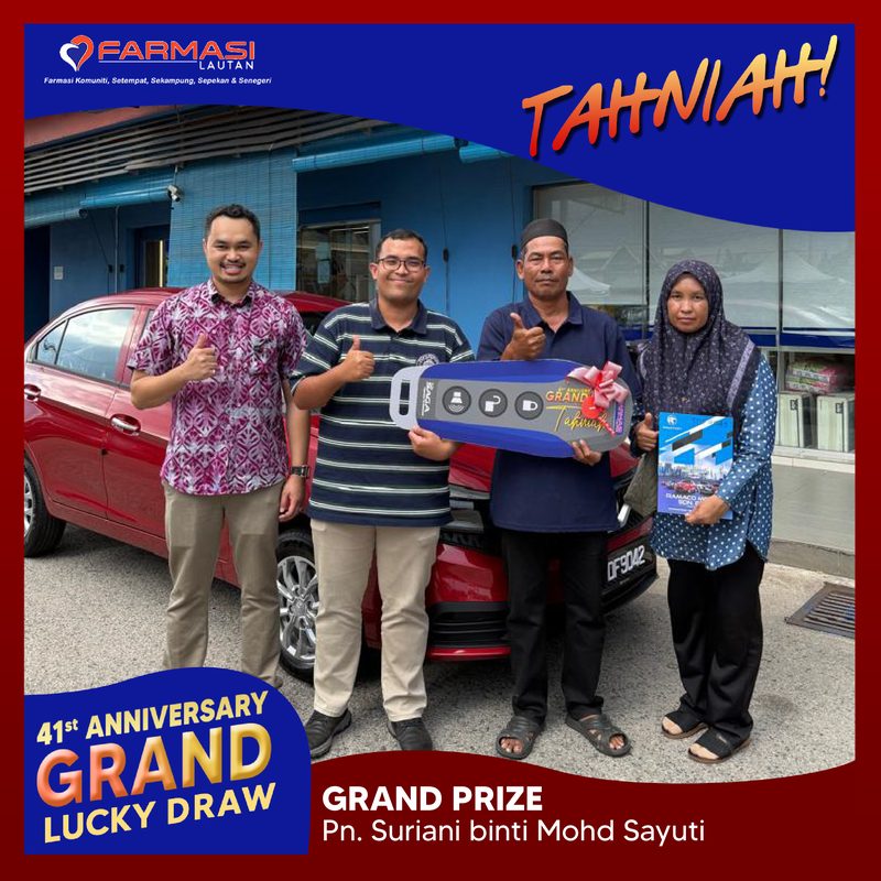 41st Anniversary Grand Lucky Draw