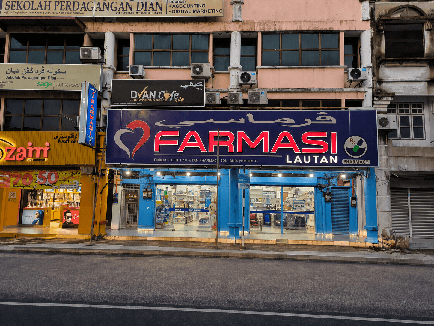 Farmasi Lautan Kota Bharu Kebun Sultan