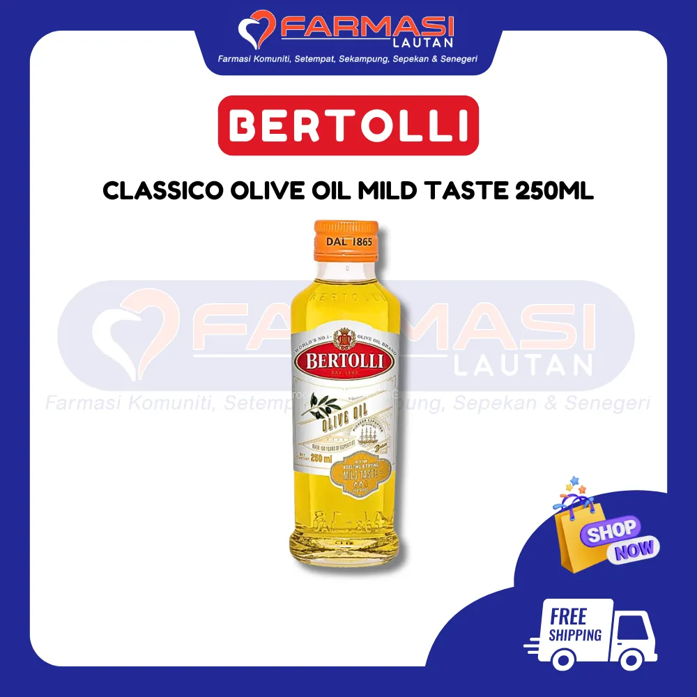 BERTOLLI CLASSICO OLIVE OIL 250 ML