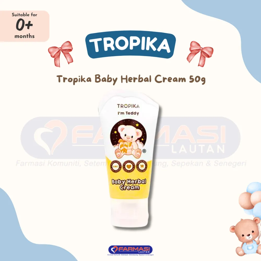 TROPIKA BABY HERBAL CREAM 50 G