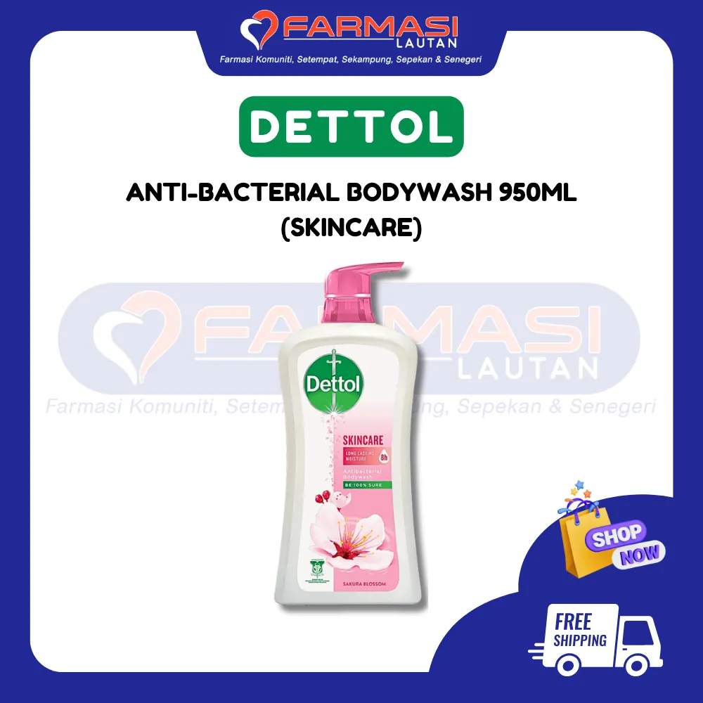 DETTOL ANTI-BACTERIAL BODYWASH SKINCARE 950 ML