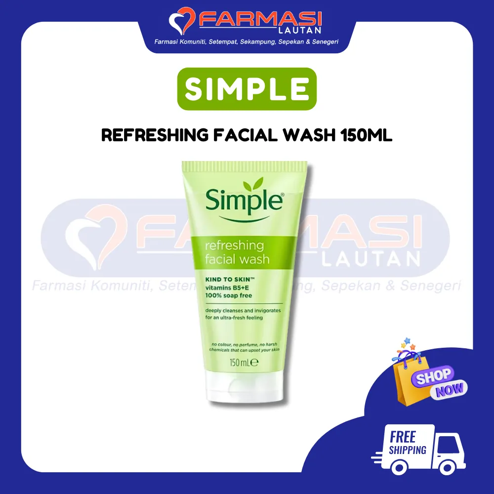 SIMPLE REFRESHING FACIAL WASH 150 ML