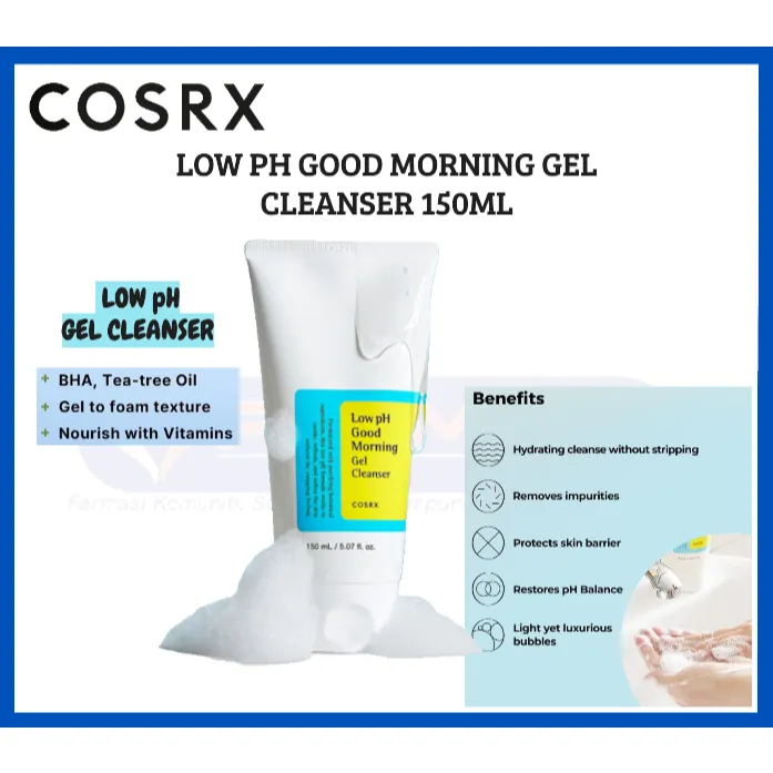 COSRX LOW PH GOOD MORNING GEL CLEANSER 150ML
