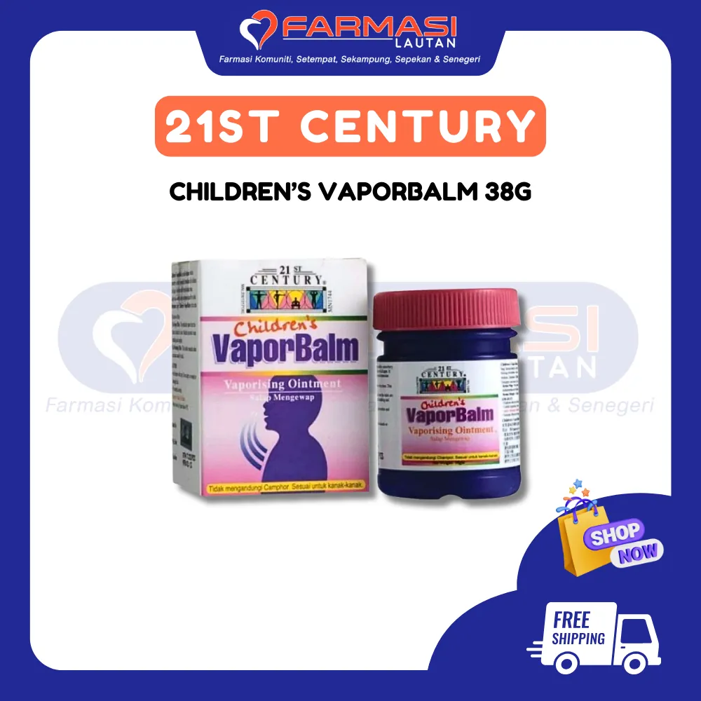 21ST CENTURY CHILDREN'S VAPORBALM 38 G