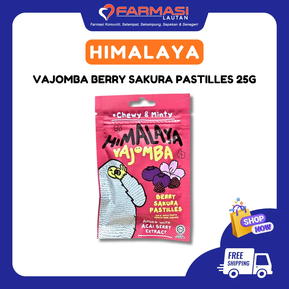 Himalaya Vajomba Berry Sakura Pastilles 25 g