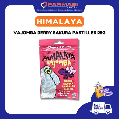 Himalaya Vajomba Berry Sakura Pastilles 25 g