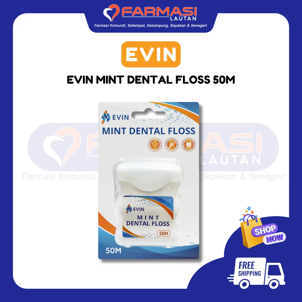EVIN MINT DENTAL FLOSS 50M