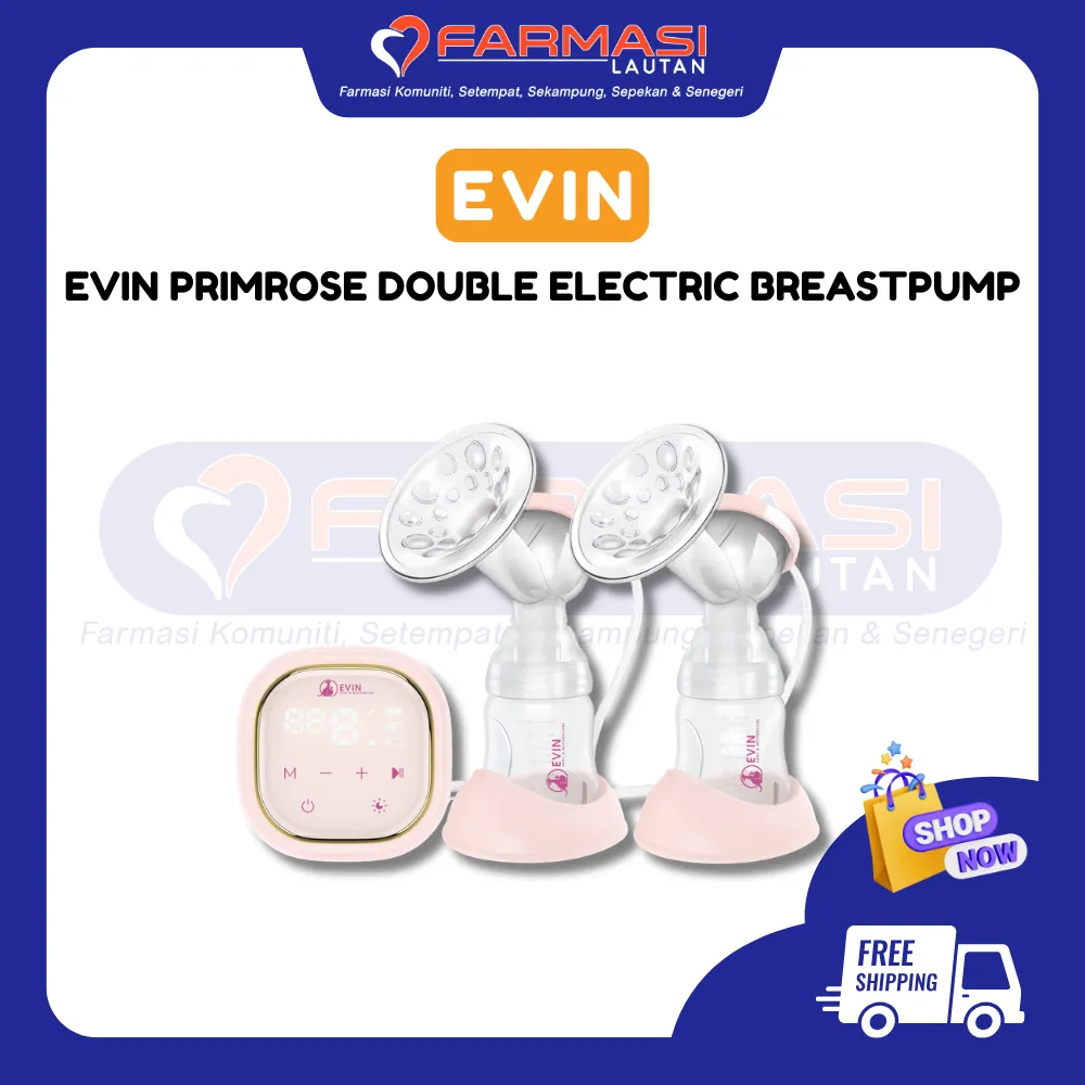 EVIN PRIMROSE DOUBLE ELECTRIC BREAST PUMP