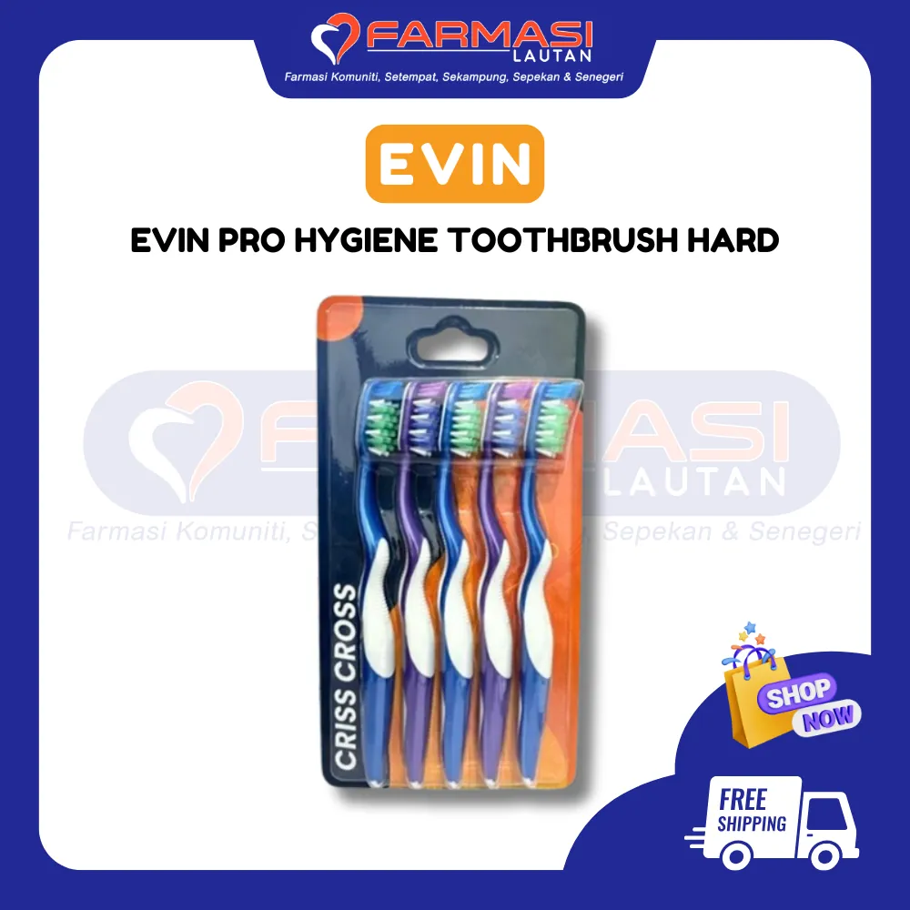 EVIN PRO HYGIENE TOOTHBRUSH HARD