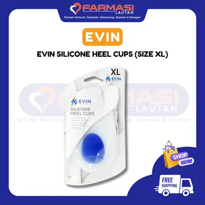 Evin Silicone Heel Cups XL