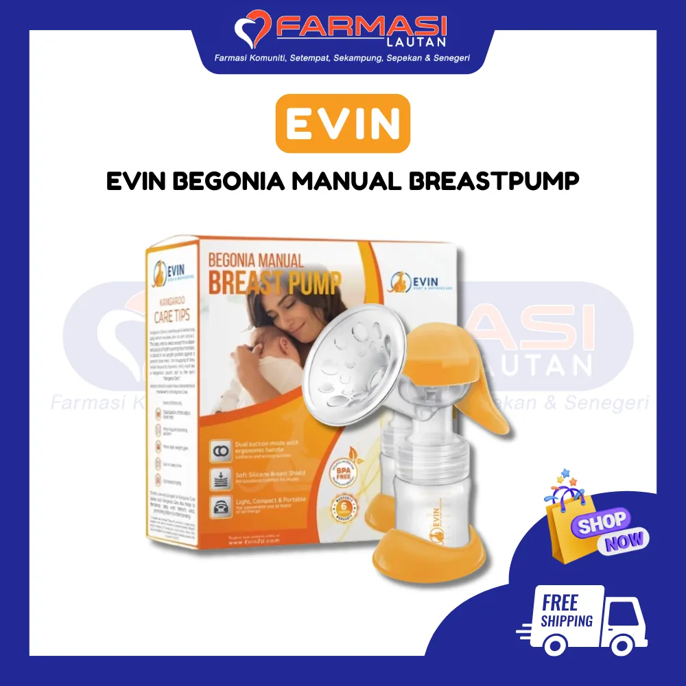 EVIN BEGONIA MANUAL BREAST PUMP