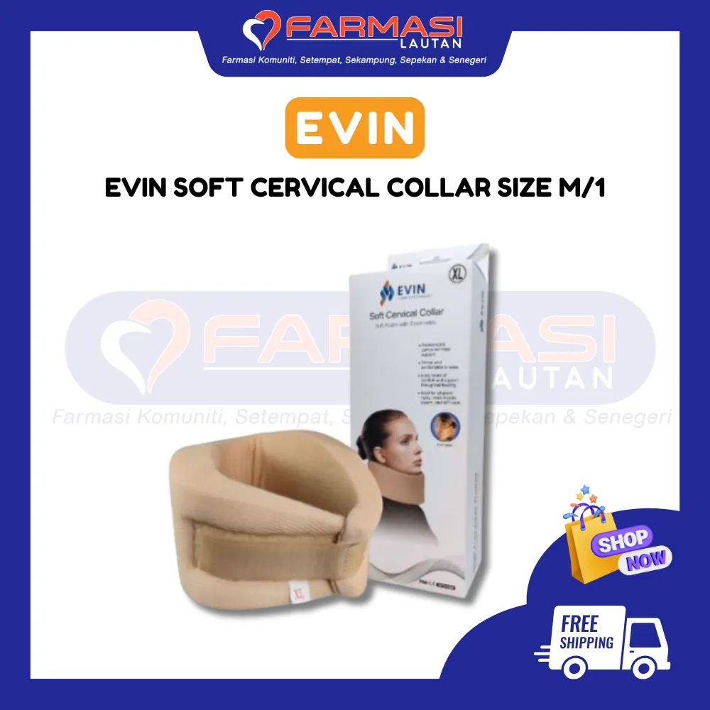 EVIN SOFT CERVICAL COLLAR SIZE M/1