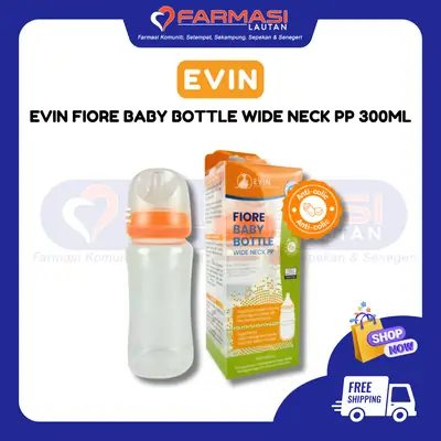 EVIN FIORE BABY BOTTLE WIDE NECK PP 300 ML