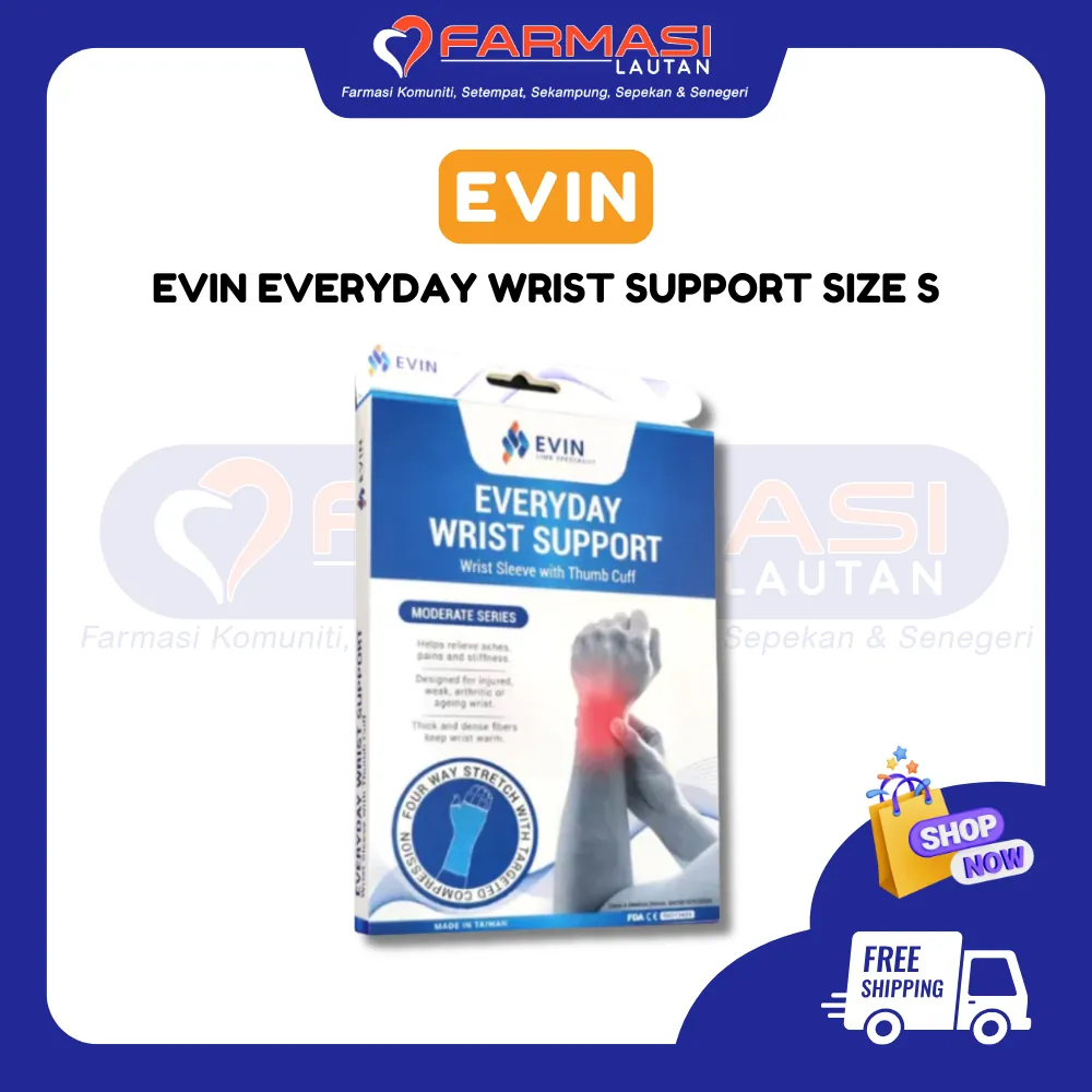 EVIN EVERYDAY WRIST SUPPORT SIZE S