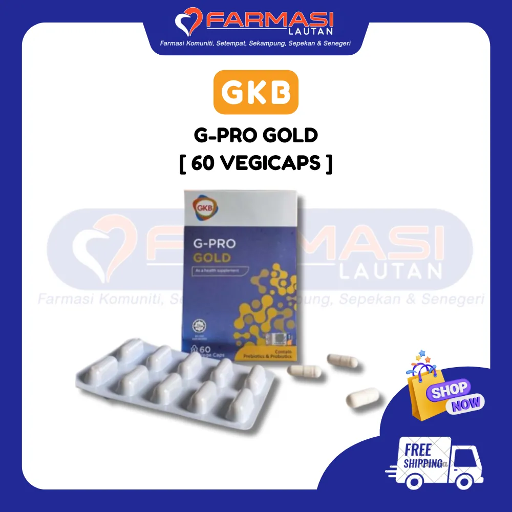 GKB G-PRO GOLD 500 MG 60 VCAPS