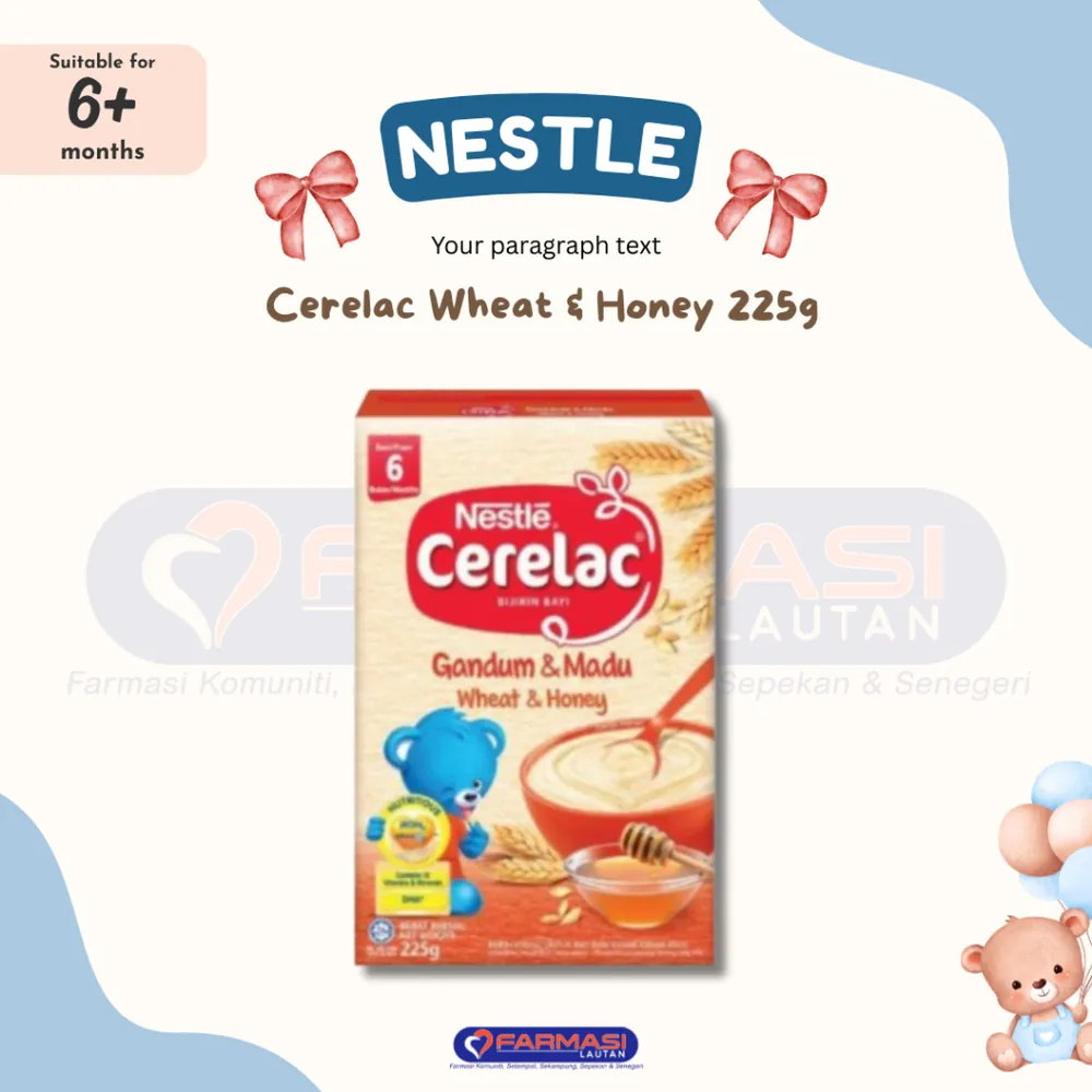NESTLE CERELAC WHEAT & HONEY 225 G