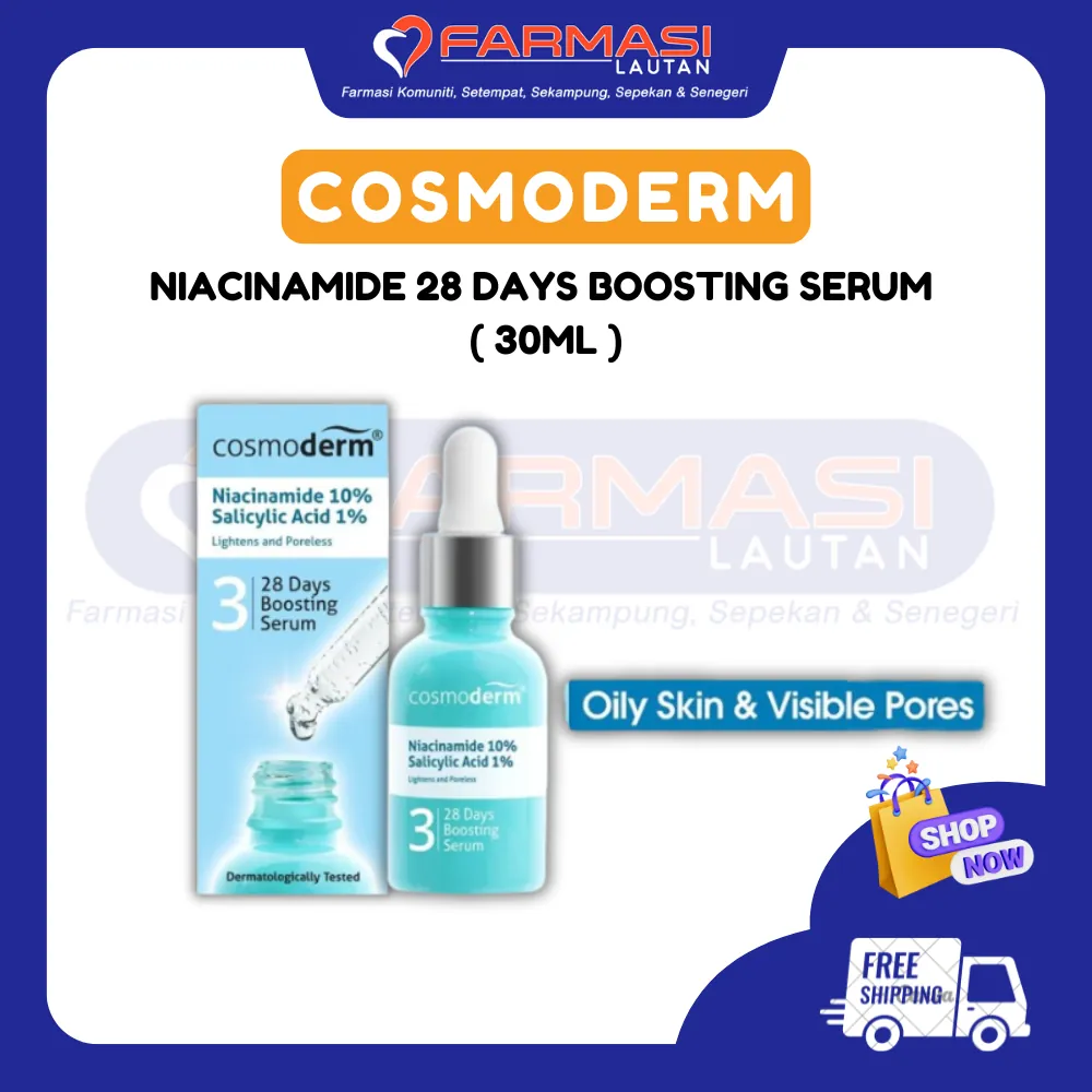 COSMODERM NIACINAMIDE 28 DAYS BOOSTING SERUM 30ML