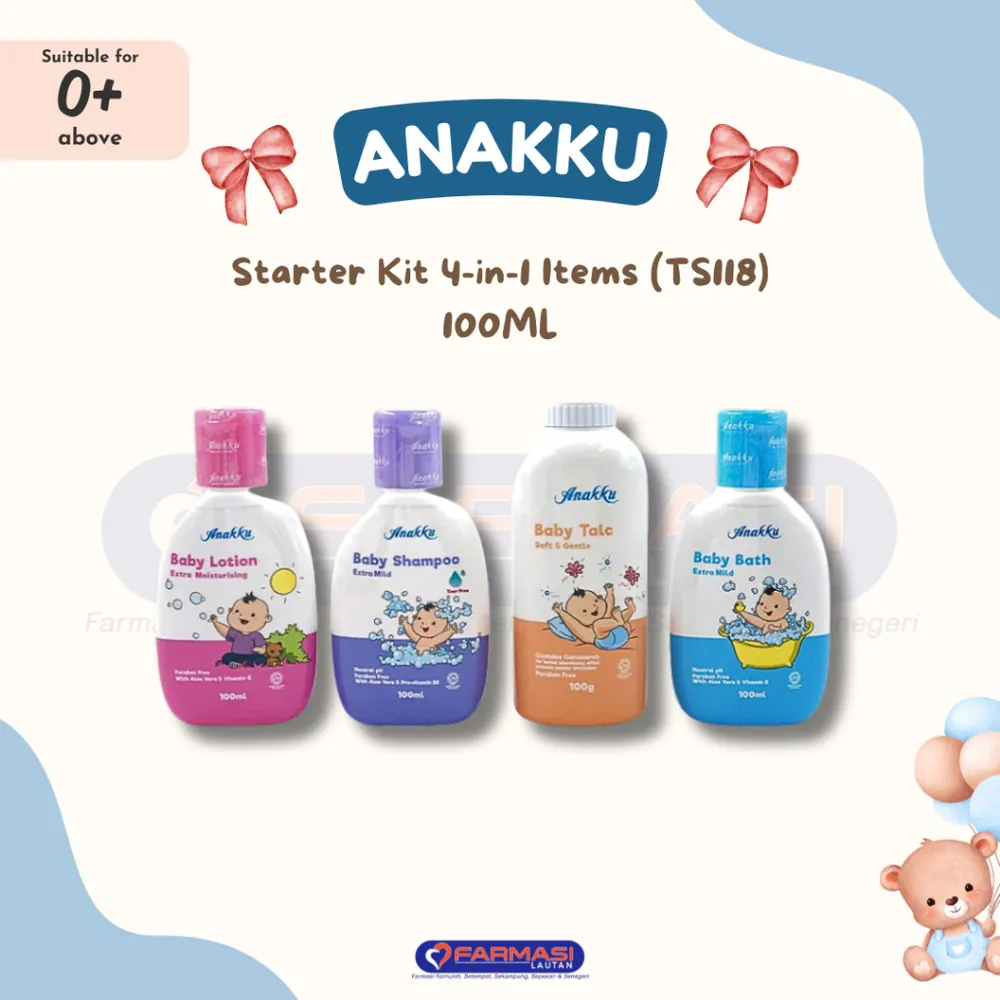 ANAKKU STARTER KIT 4 ITEM X 100 ML TS118