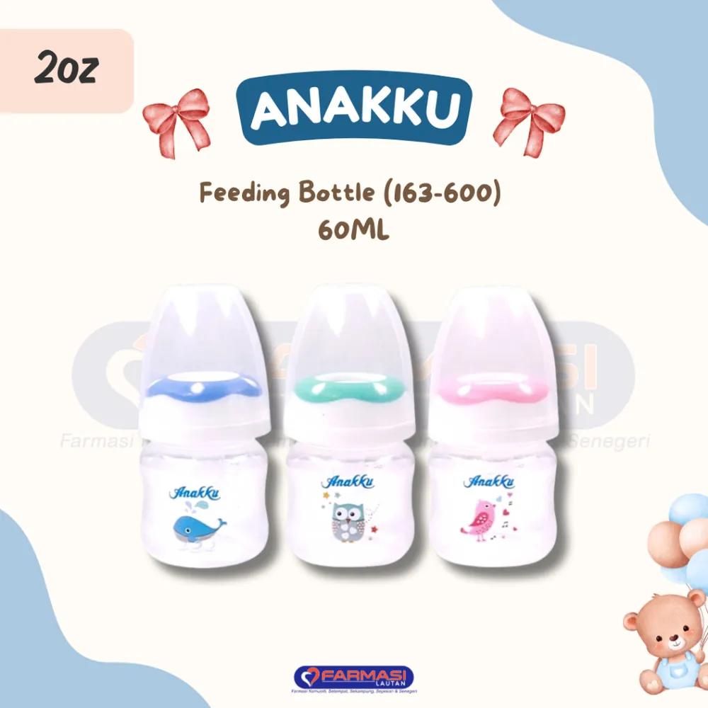 ANAKKU FEEDING BOTTLE 60 ML 163-600