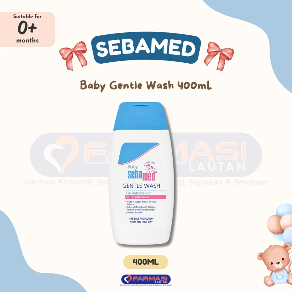SEBAMED BABY GENTLE WASH 400 ML