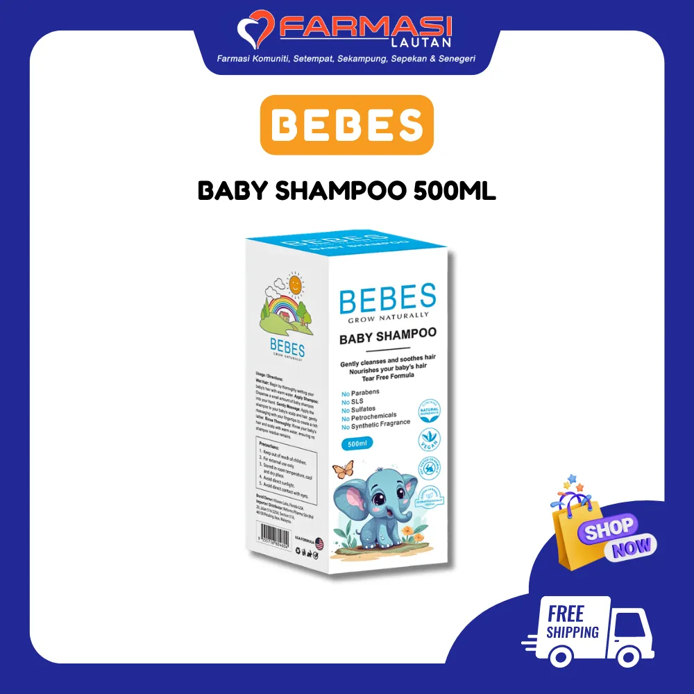 BEBES BABY SHAMPOO 500 ML