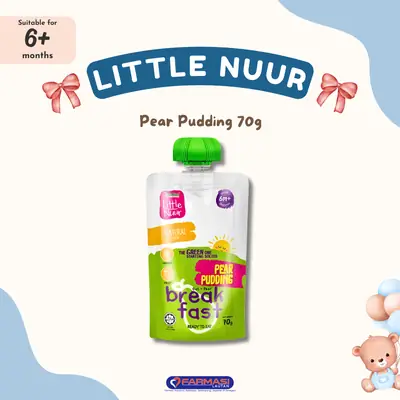 Little Nuur Pear Pudding 70 g