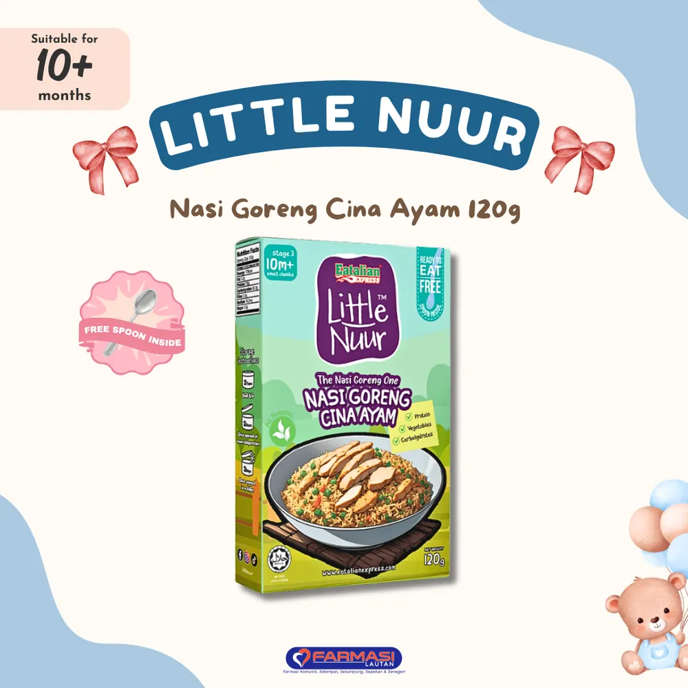 LITTLE NUUR NASI GORENG CINA AYAM 120 G