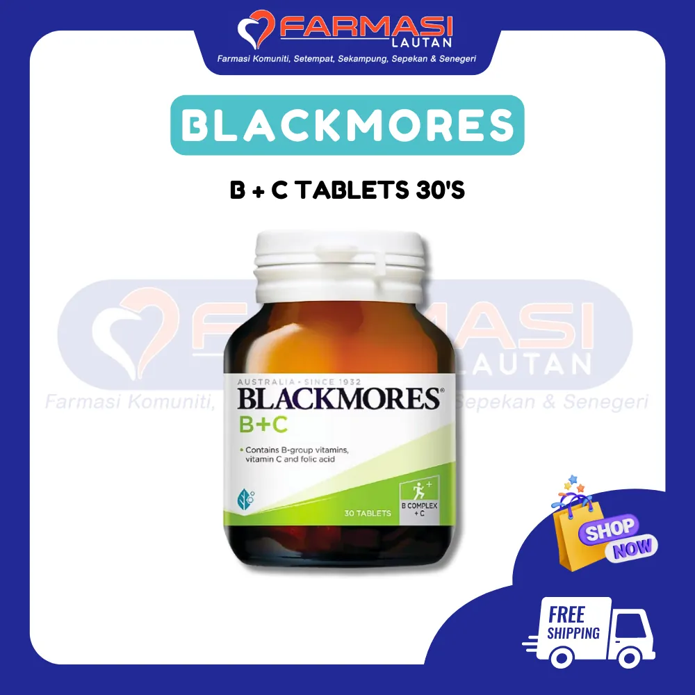BLACKMORES B + C 30 TABS