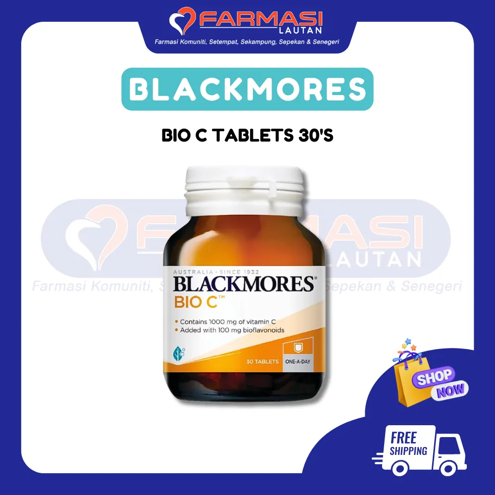 BLACKMORES BIO C 1000 30 TABS
