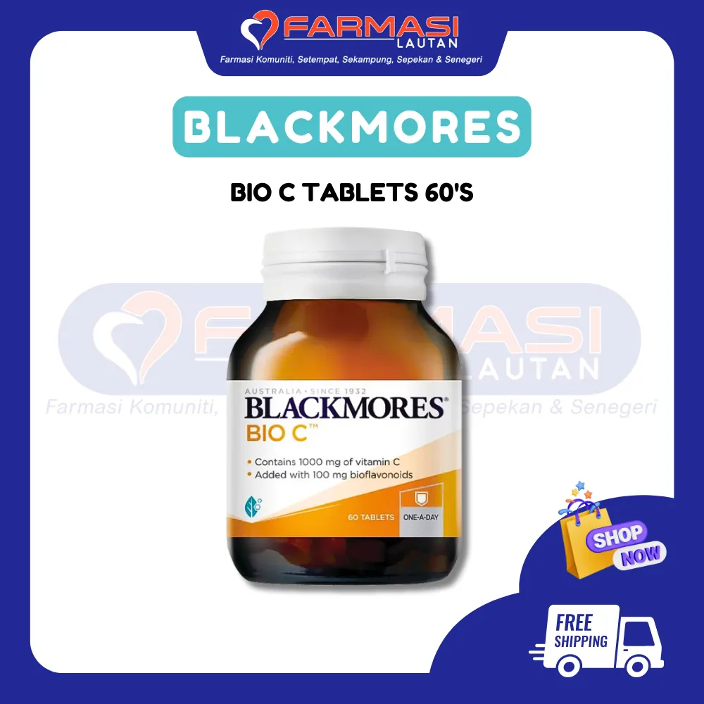 BLACKMORES BIO C 1000 60 TABS
