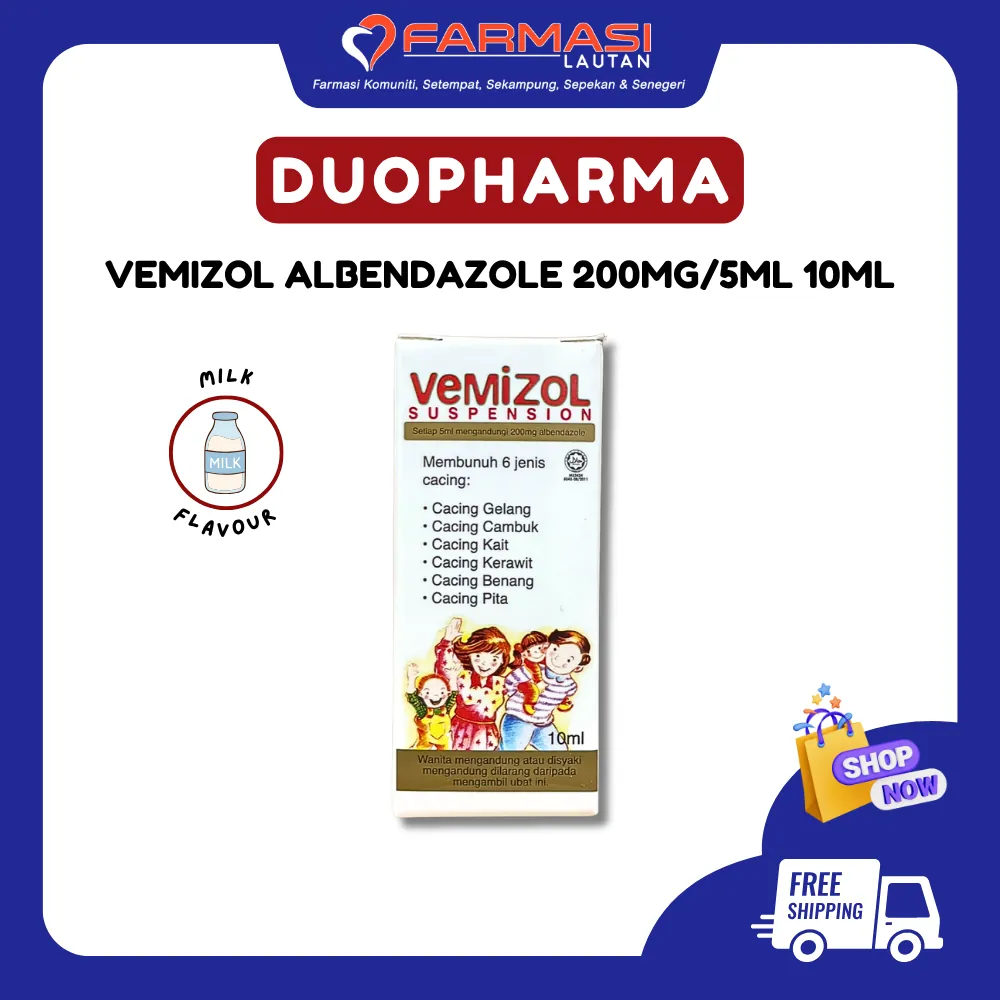 Vemizol Suspension 10 ml