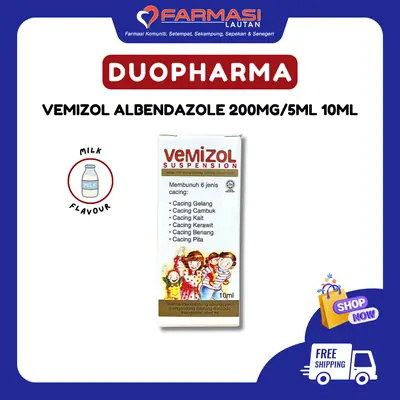 Vemizol Suspension 10 ml