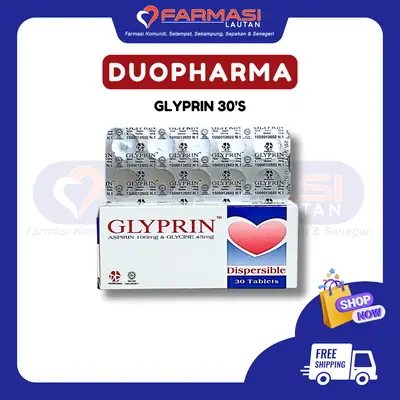 Glyprin 100 mg 30 Tabs
