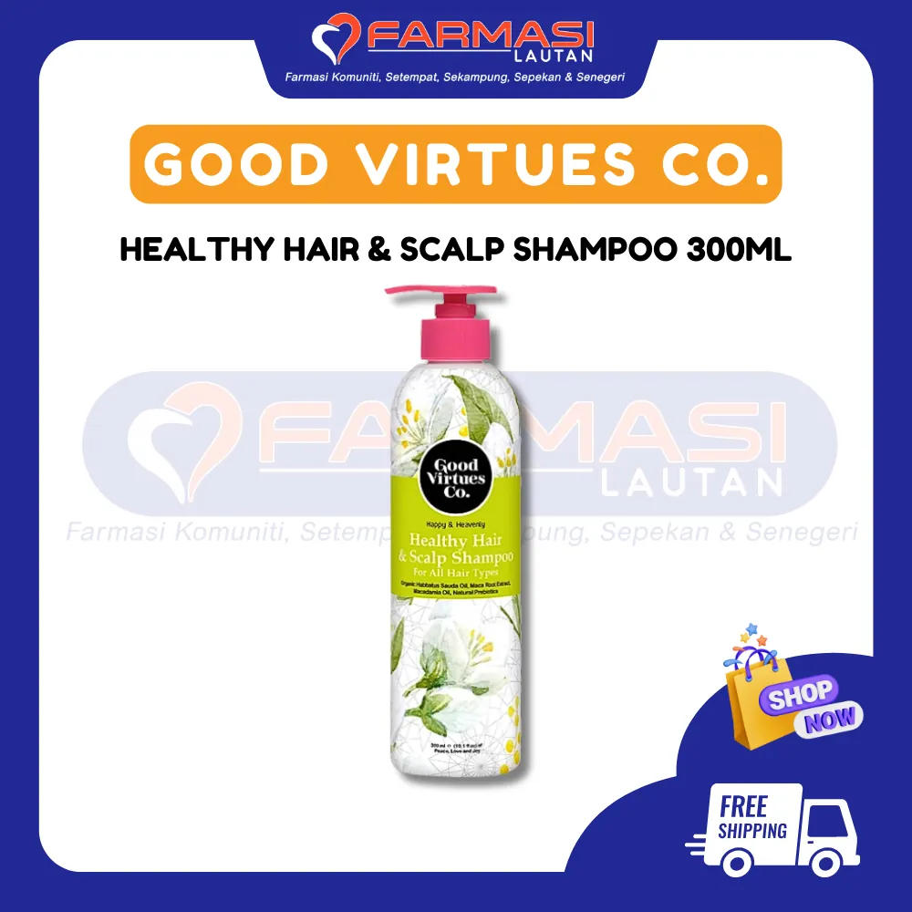 GVC H&H HEALTHY HAIR AND SCALP SHAMPOO 300 ML