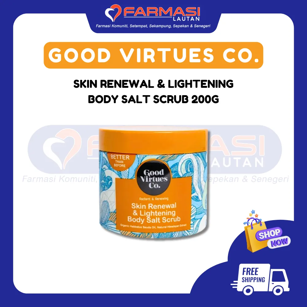GVC RADIANT & RENEWING BODY SALT SCRUB 200G