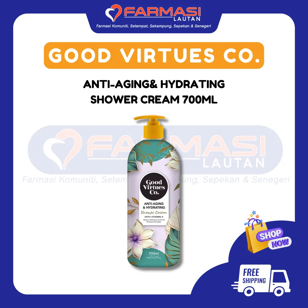 GVC ANTI-AGING & HYDRATING SHOWER CREAM 700ML