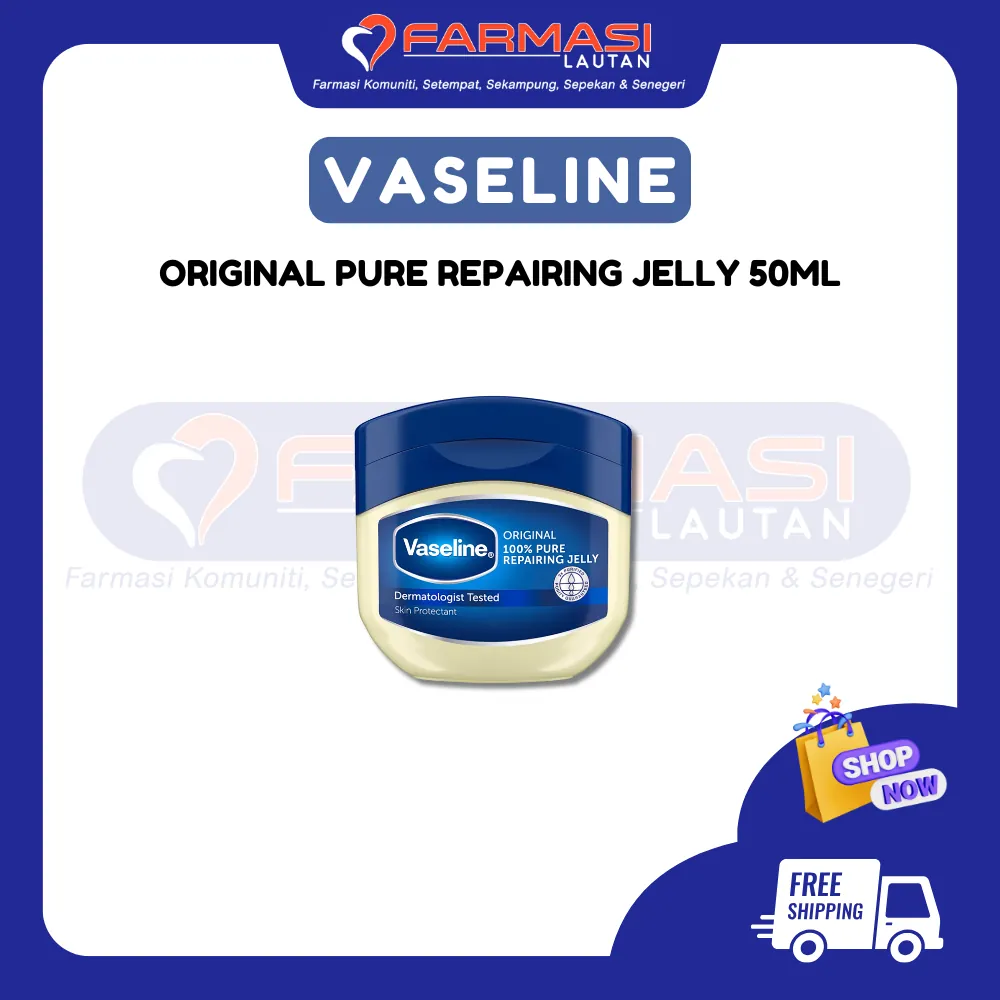 VASELINE PURE PETROLEUM JELLY 50 G