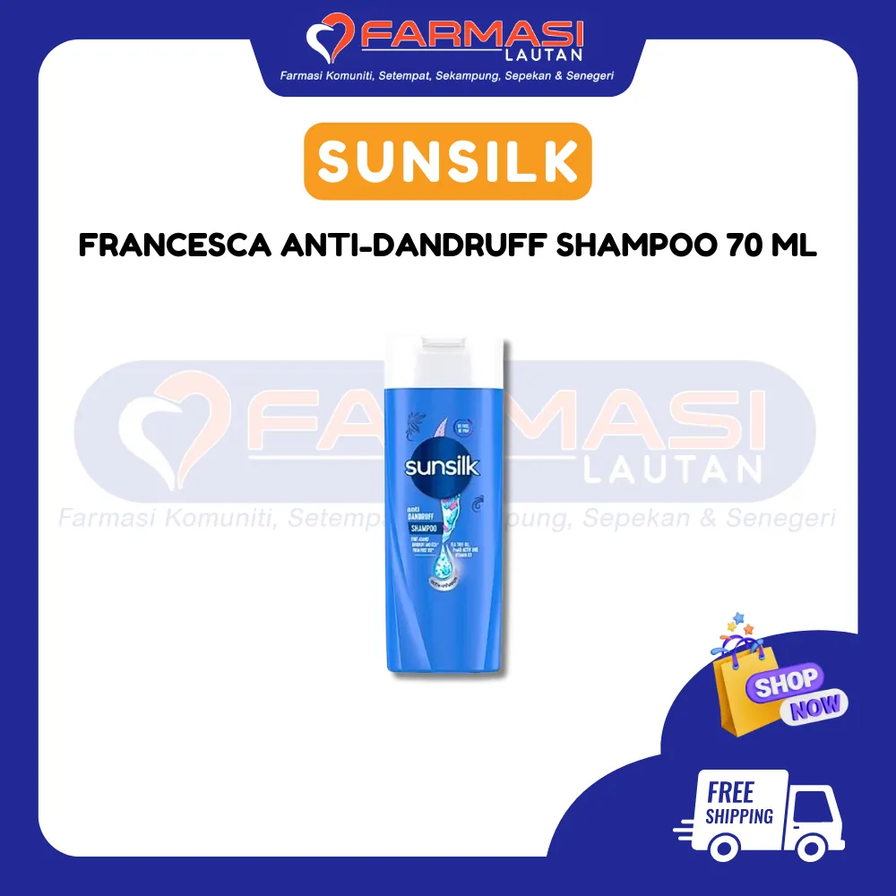 SUNSILK FRANCESCA ANTI-DANDRUFF SHAMPOO 70 ML