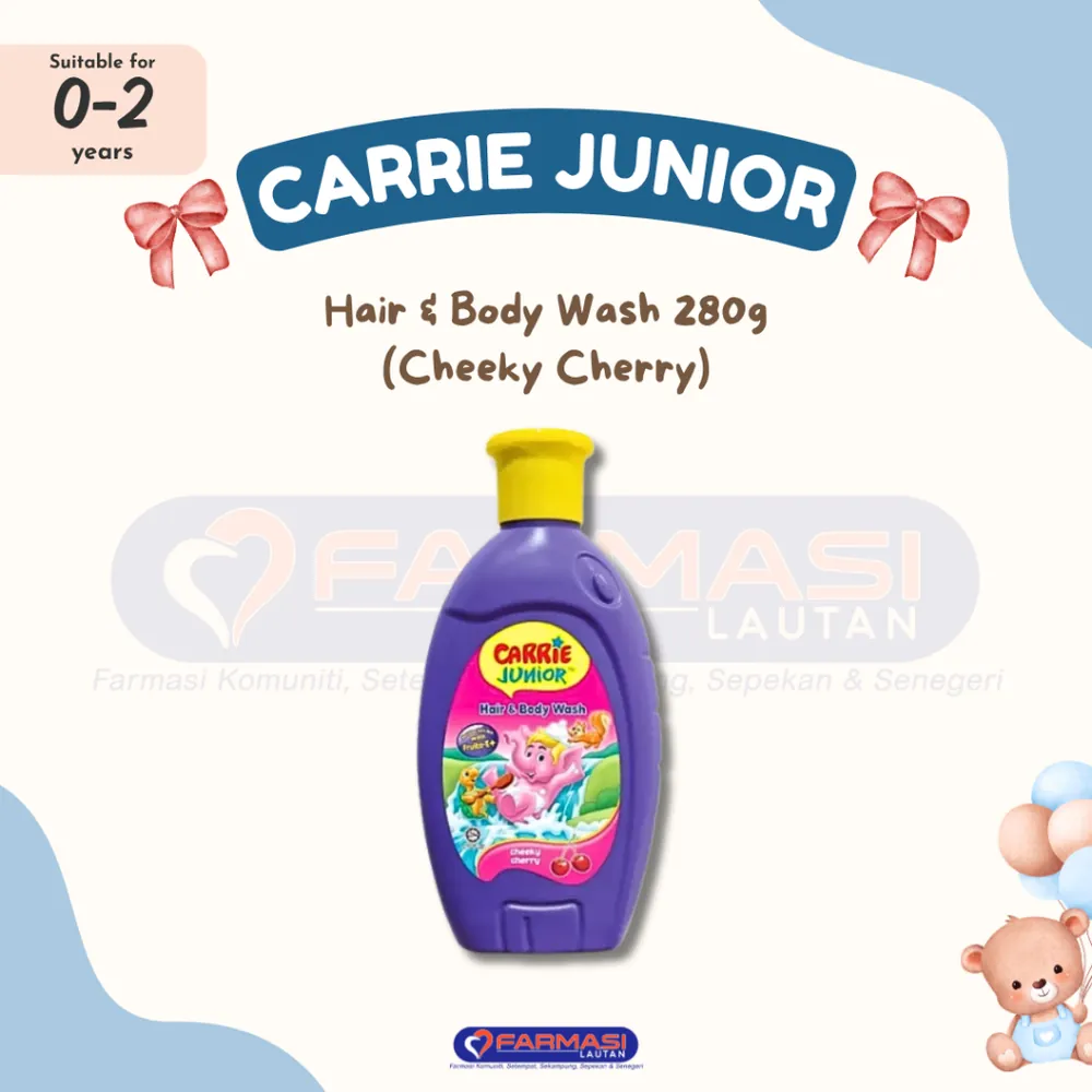 CARRIE JUNIOR BABY H&B CHEEKY CHERRY 280 G