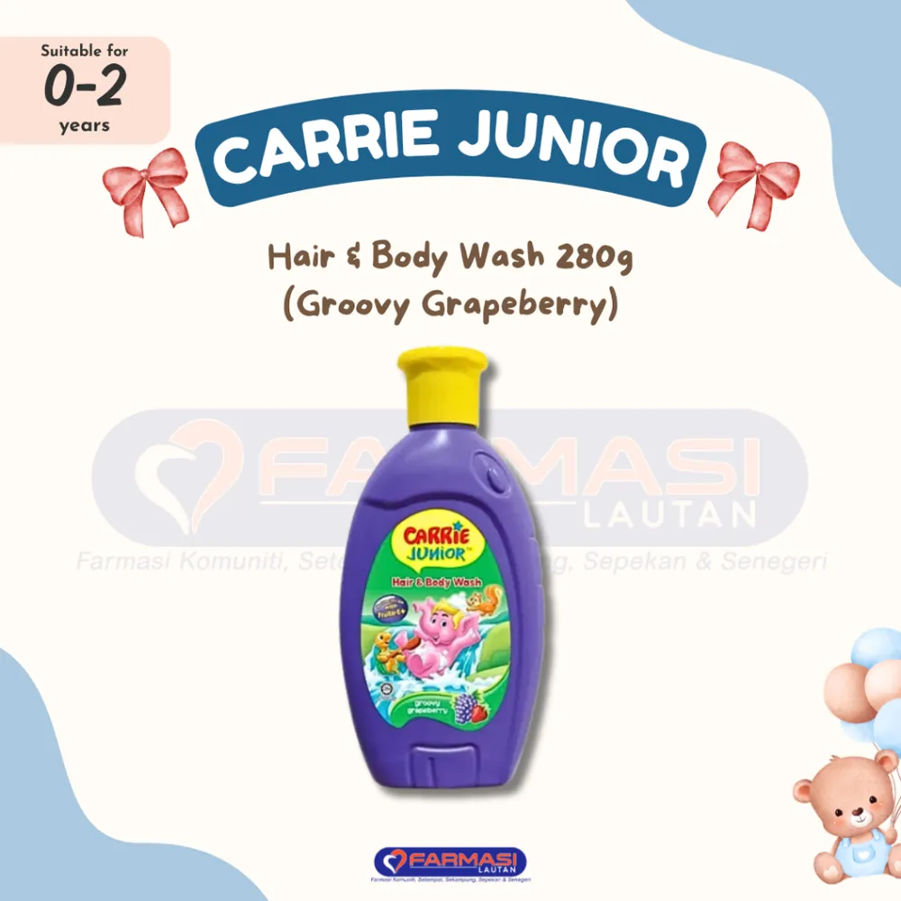 CARRIE JUNIOR BABY H&B GROOVY GRAPEBERRY 280 G
