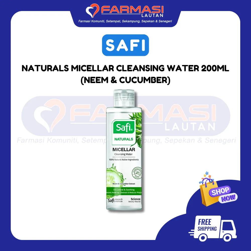 SAFI MICELLAR NEEM & CUCUMBER EXTRACT 200 ML