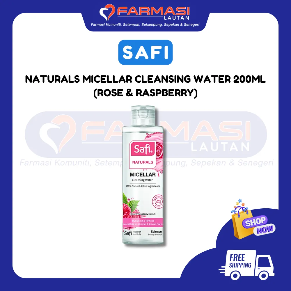 SAFI MICELLAR ROSE & RASPBERRY 200ML