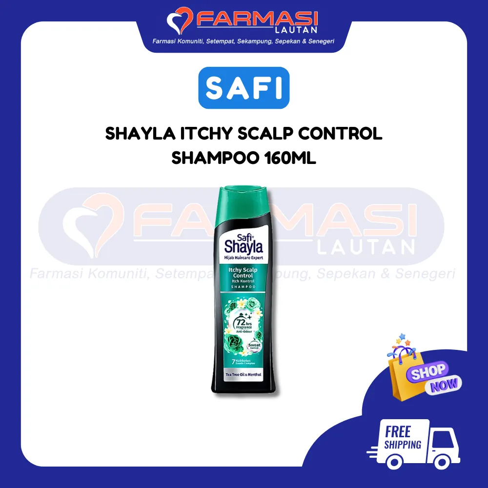 SAFI SHAYLA SYAMPU ITCH SCALP CONTROL 160 G