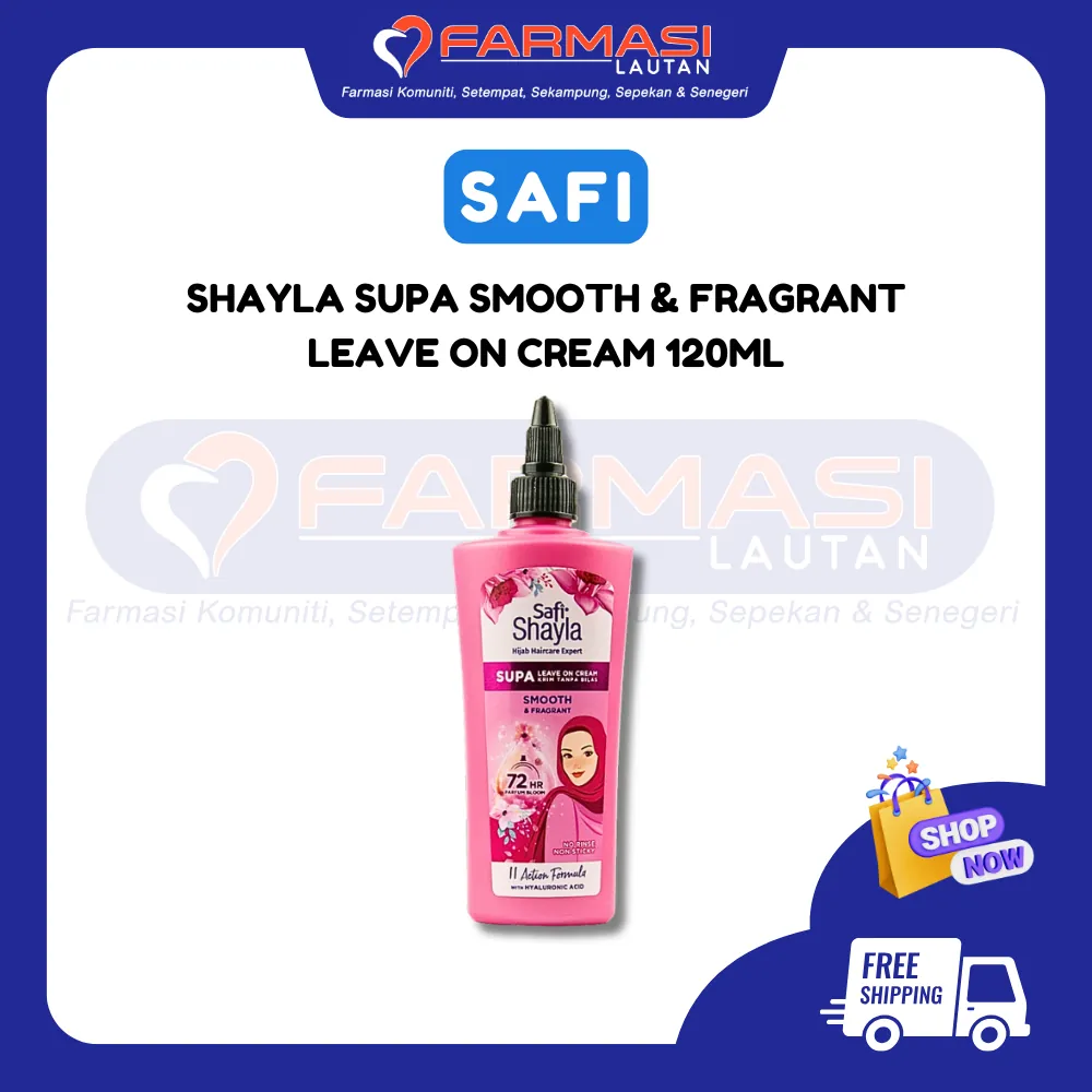 SAFI SHAYLA SUPA SMOOTH & FRAGRANT LEAVE ON CREAM 120 ML