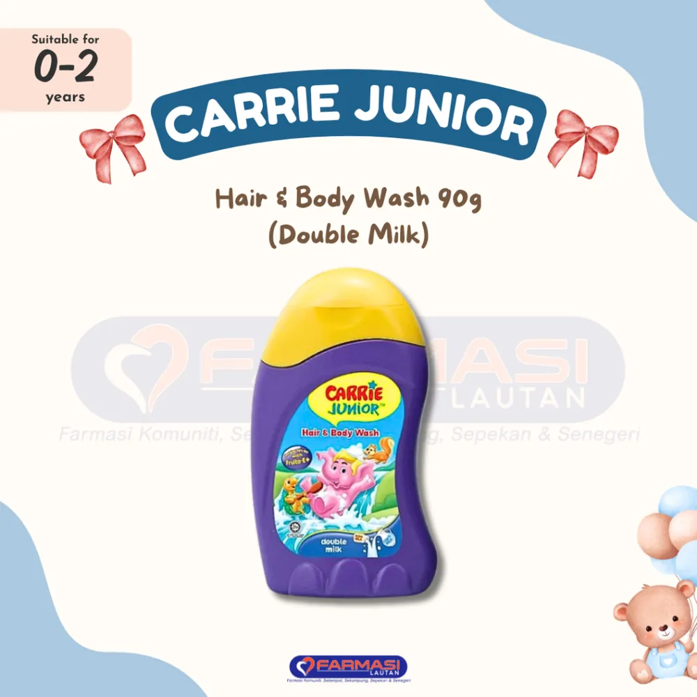 CARRIE JUNIOR BABY H&B DOUBLE MILK 90 G