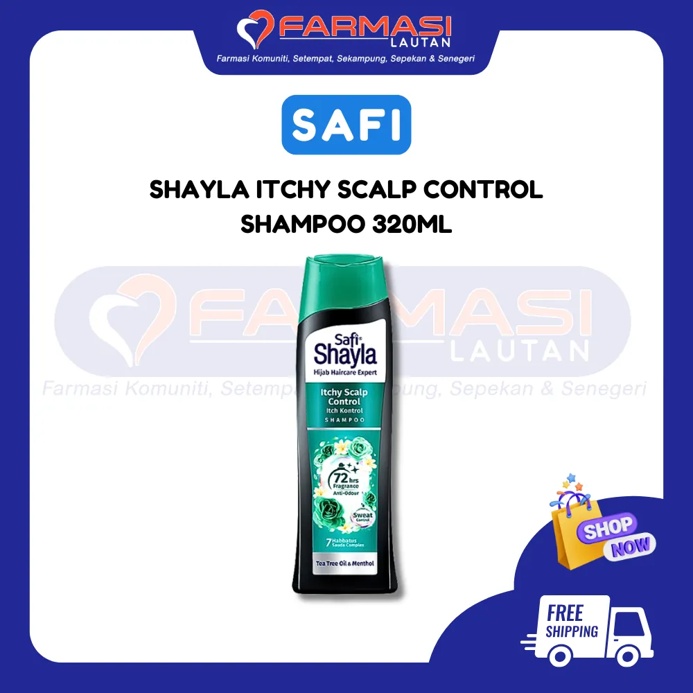 SAFI SHAYLA SYAMPU ITCH-KONTROL 320 G