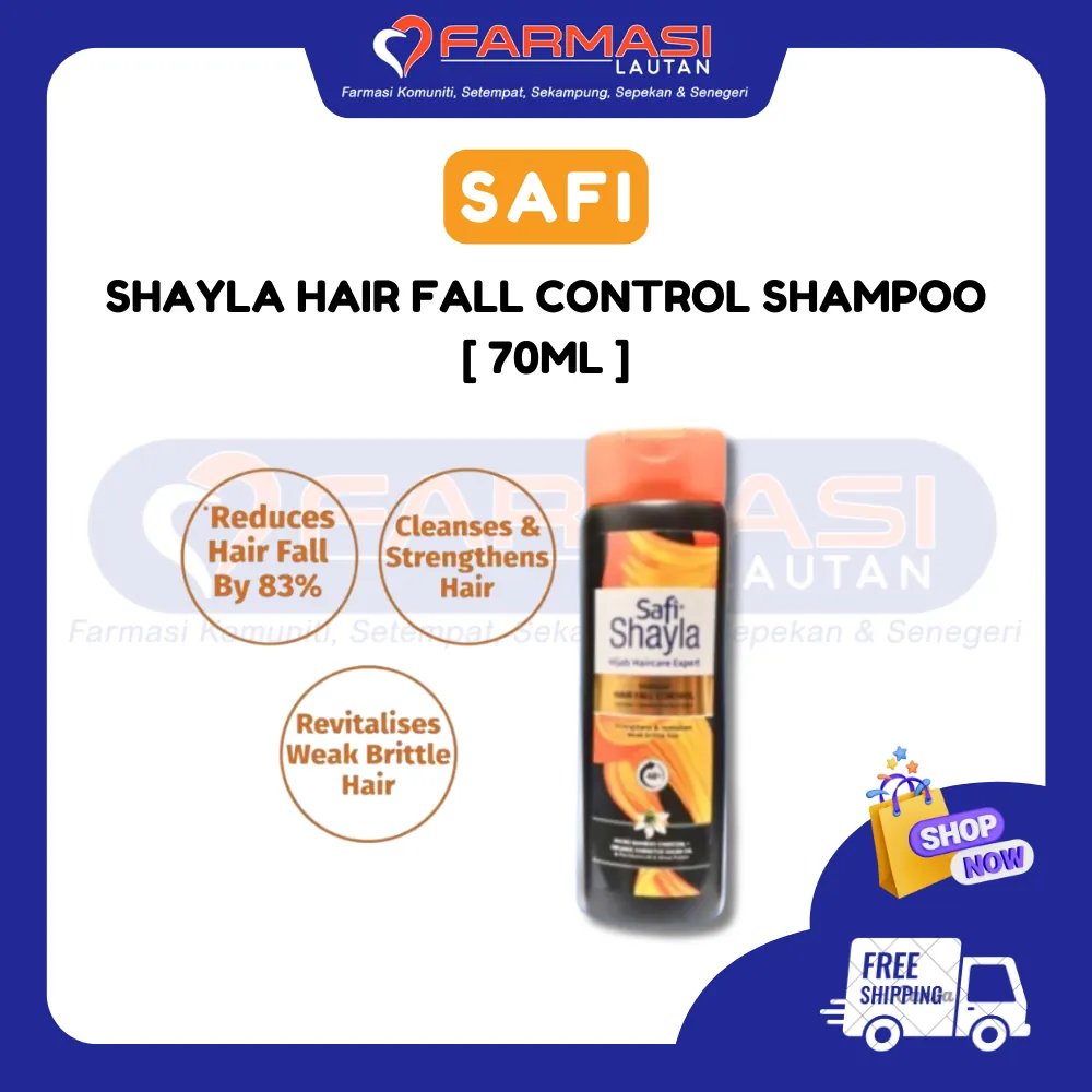 SAFI SHAYLA SYAMPU KAWALAN RAMBUT GUGUR 70 G