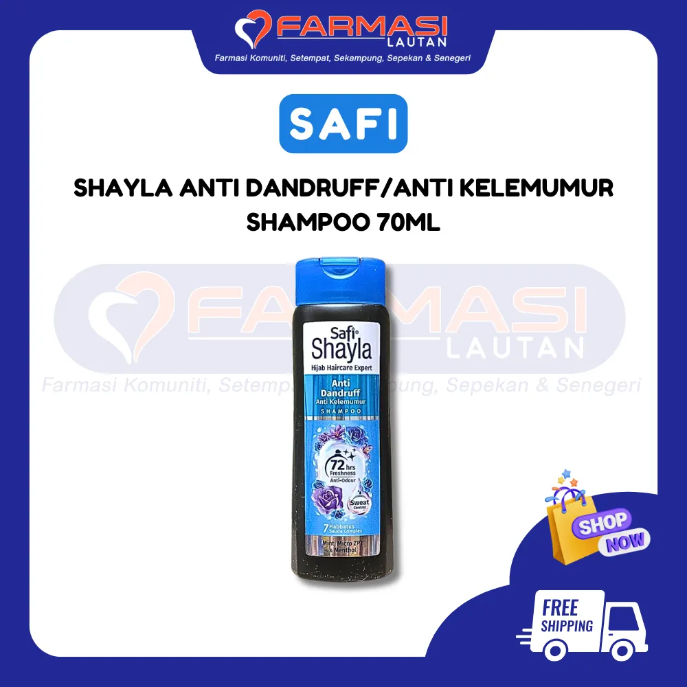 SAFI SHAYLA SYAMPU ANTI KELEMUMUR 70 G