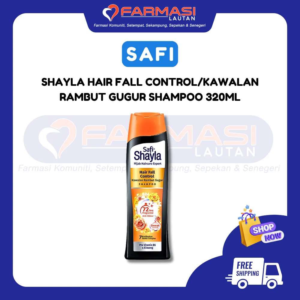 SAFI SHAYLA SYAMPU KAWALAN RAMBUT GUGUR 320 G