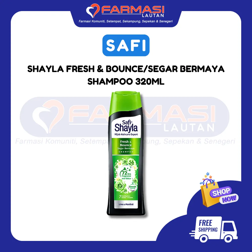SAFI SHAYLA SYAMPU SEGAR BERMAYA 320 G